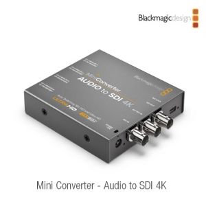 :::하이픽셀:::,[오더베이스] Mini Converter Audio to SDI 4K,블랙매직디자인 미니 컨버터,Blackmagic Design,블랙매직디자인 > 컨버터 > 미니 컨버터 > 컨버터