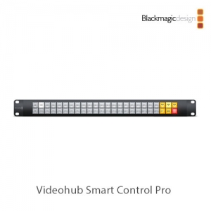 :::하이픽셀:::,Videohub Smart Control Pro,세련된 금속 재질 디자인에 새로운 RGB 버튼까지 탑재한 차세대 Videohub 라우터용 하드웨어 컨트롤 패널.,Blackmagic Design,