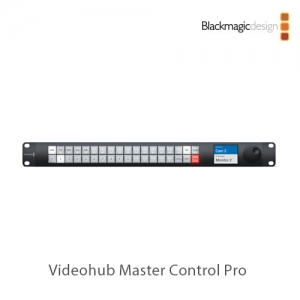 :::하이픽셀:::,Videohub Master Control Pro,세련된 금속 재질 디자인에 새로운 RGB 버튼까지 탑재한 차세대 Videohub 라우터용 하드웨어 컨트롤 패널.,Blackmagic Design,