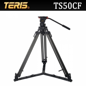 :::하이픽셀:::,TERIS 테리스 TS50CF,카본유압식 방송장비 삼각대 TS50CF/5kg지지,,테리스 > 삼각대