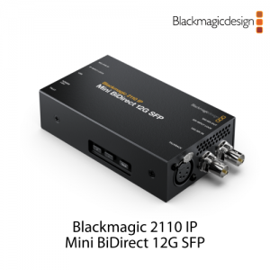 :::하이픽셀:::,[신제품]Blackmagic 2110 IP Mini BiDirect 12G SFP,,Blackmagic Design,블랙매직디자인 > 컨버터 > 미니 컨버터 > 컨버터